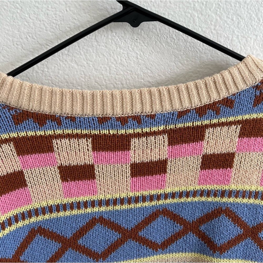 PAC SUN / LA Hearts 💕 Color Block Cardigan 🌈 - Picture 8 of 8